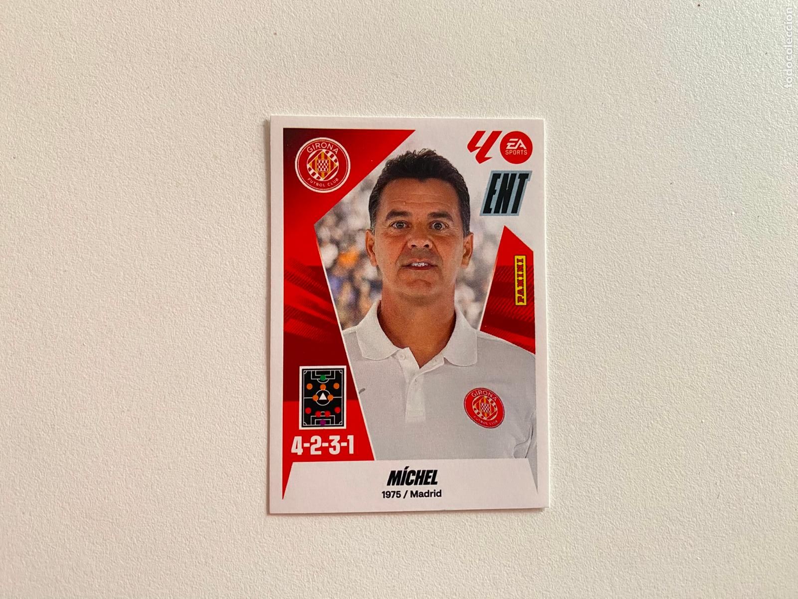 Figurine di Calcio: LALIGA ESTE 2025 2026 EA SPORTS 25 26 ALBUM PANINI LIGA N 2 GIRONA FC M&Iacute;CHEL