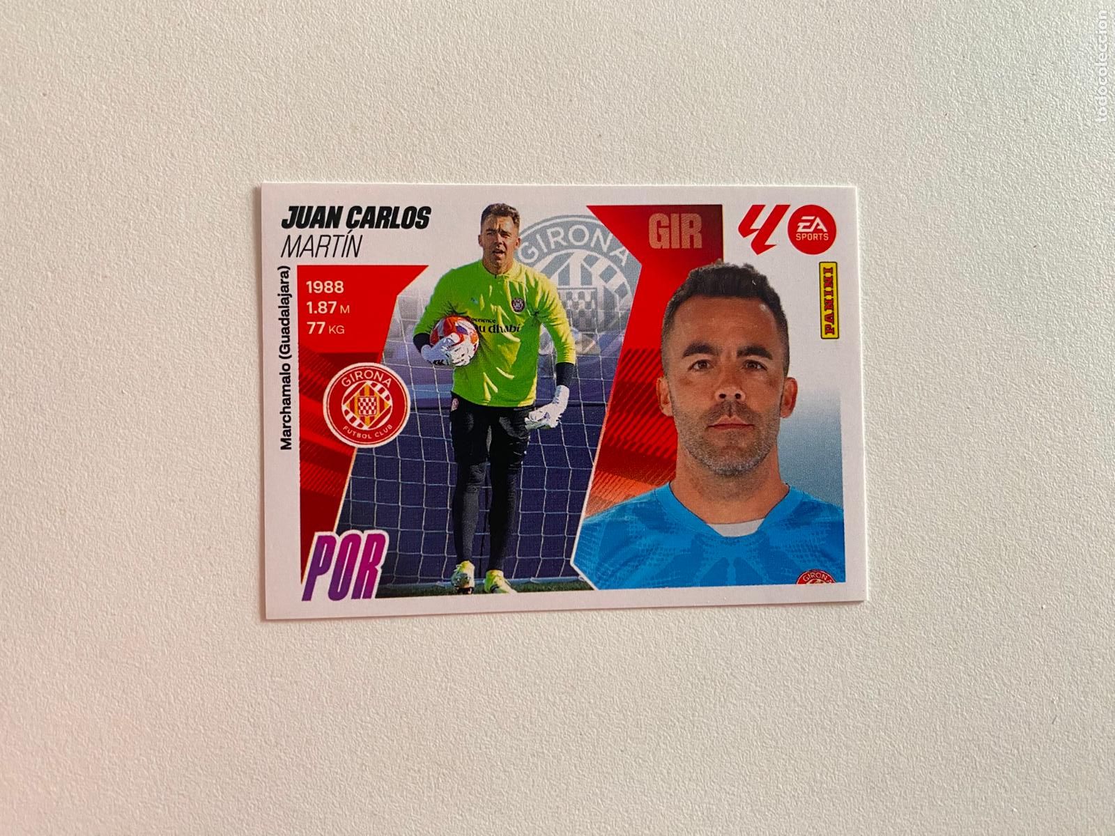 Figurine di Calcio: LALIGA ESTE 2025 2026 EA SPORTS 25 26 ALBUM PANINI LIGA N 4B GIRONA FC JUAN CARLOS