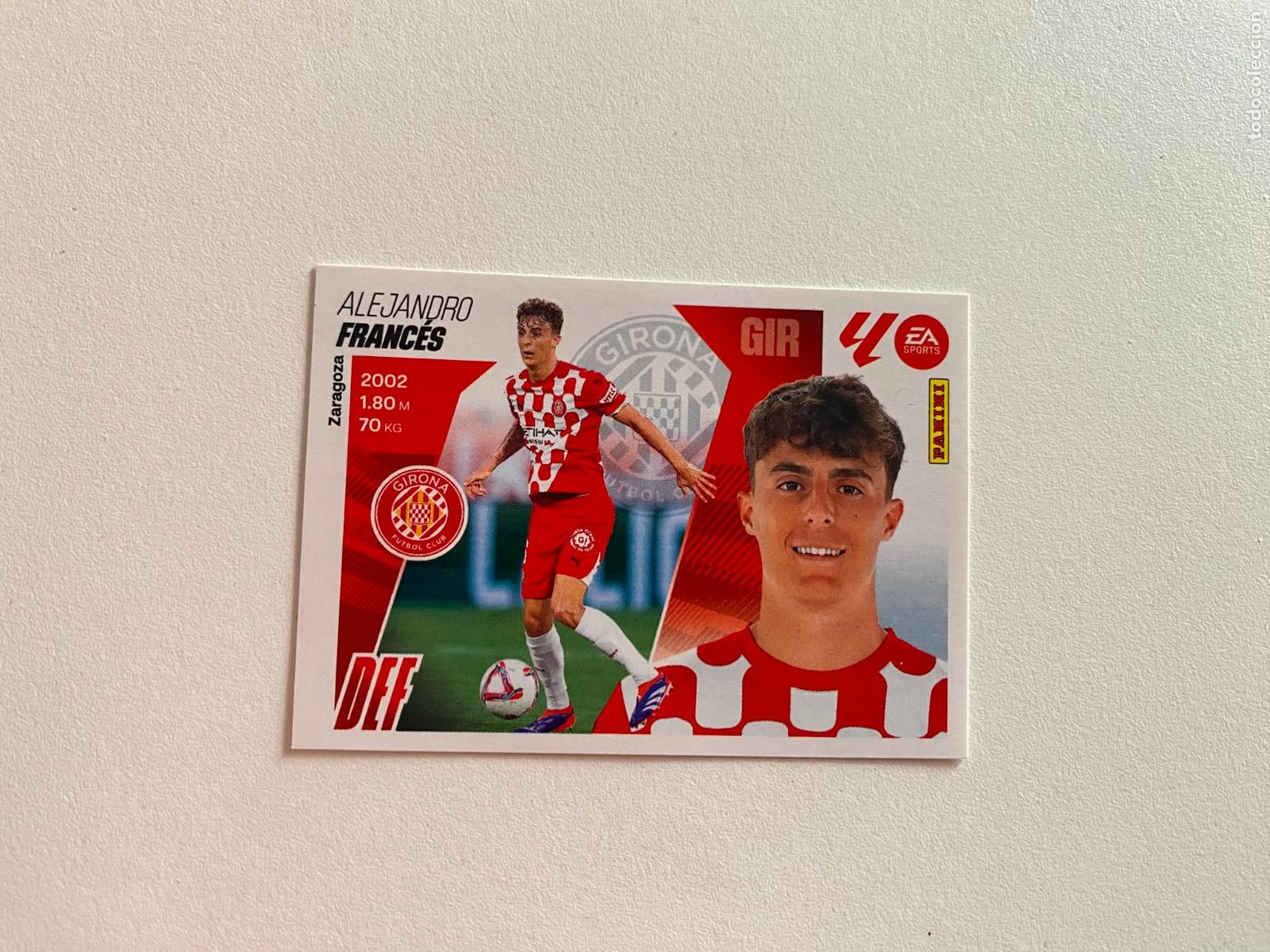 Football Stickers: LALIGA ESTE 2025 2026 EA SPORTS 25 26 ALBUM PANINI LIGA N 6 GIRONA FC FRANC&Eacute;S