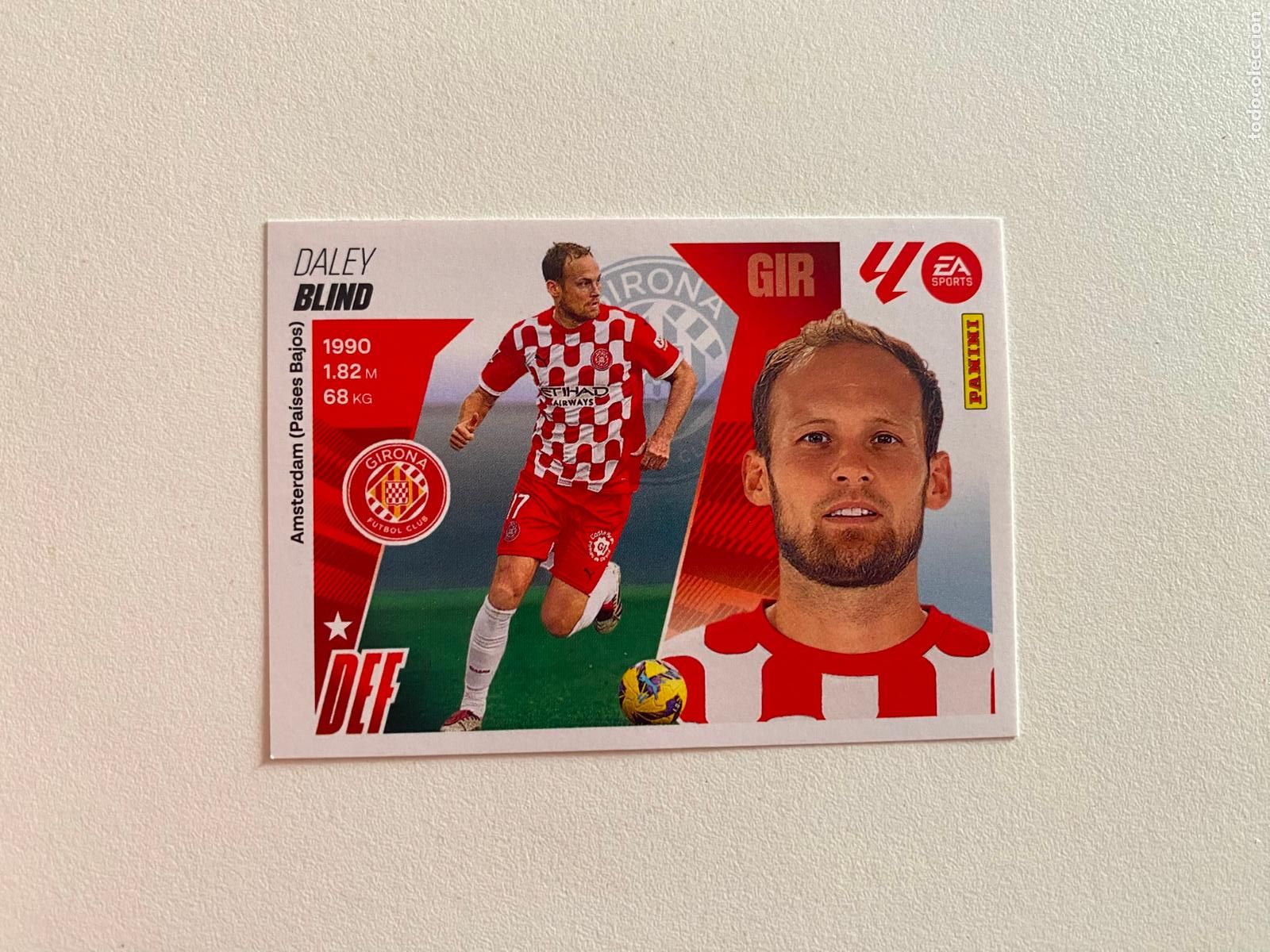 Football Stickers: LALIGA ESTE 2025 2026 EA SPORTS 25 26 ALBUM PANINI LIGA N 9 GIRONA FC BLIND