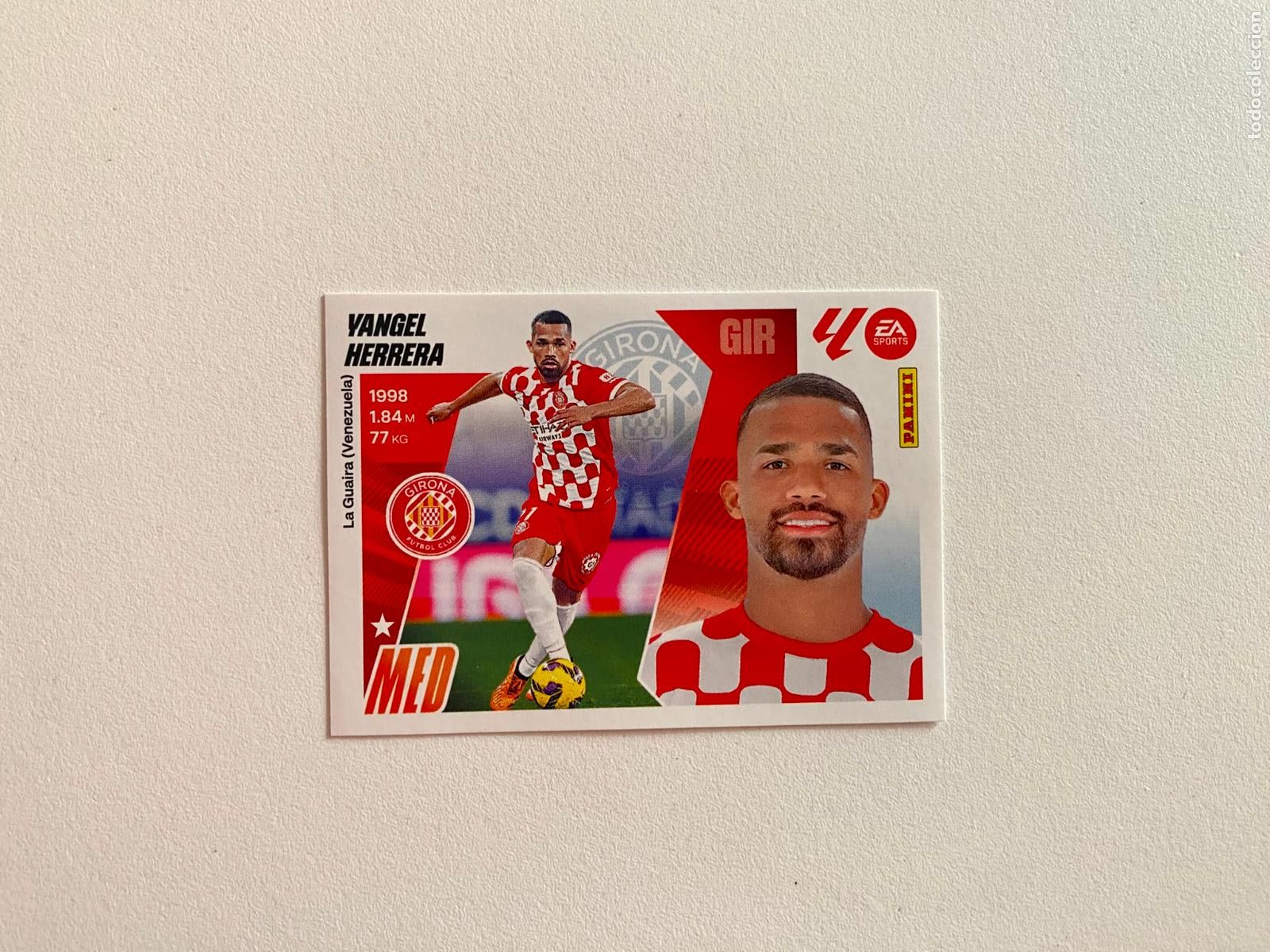 Football Stickers: LALIGA ESTE 2025 2026 EA SPORTS 25 26 ALBUM PANINI LIGA N 14 GIRONA FC YANGEL HERRERA