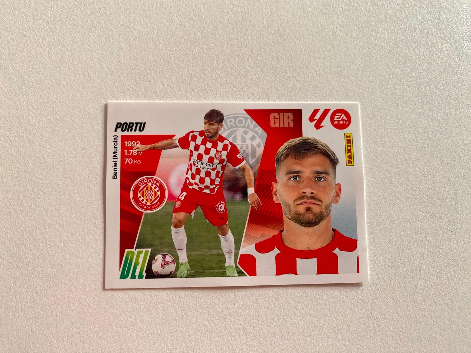 Cartes &agrave; collectionner de Football: LALIGA ESTE 2025 2026 EA SPORTS 25 26 ALBUM PANINI LIGA N 18A GIRONA FC PORTU