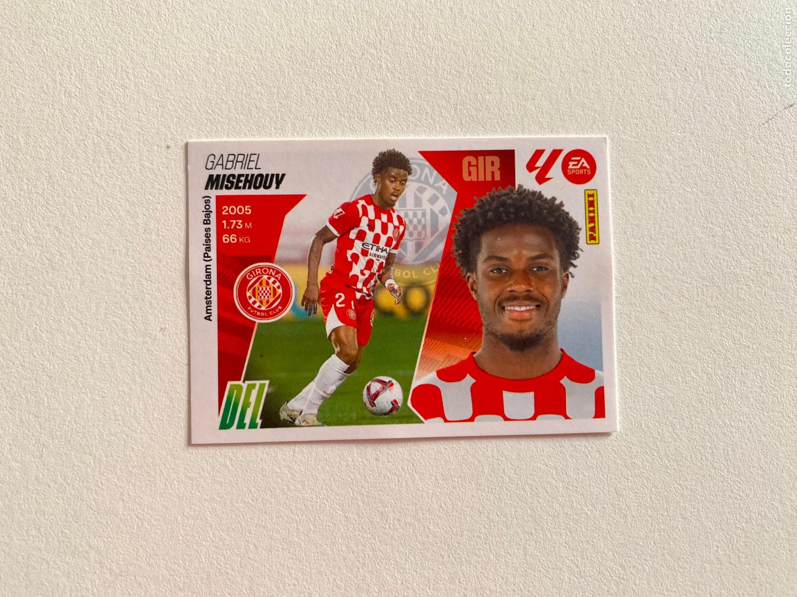 Cartes &agrave; collectionner de Football: LALIGA ESTE 2025 2026 EA SPORTS 25 26 ALBUM PANINI LIGA N 18B GIRONA FC MISEHOUY