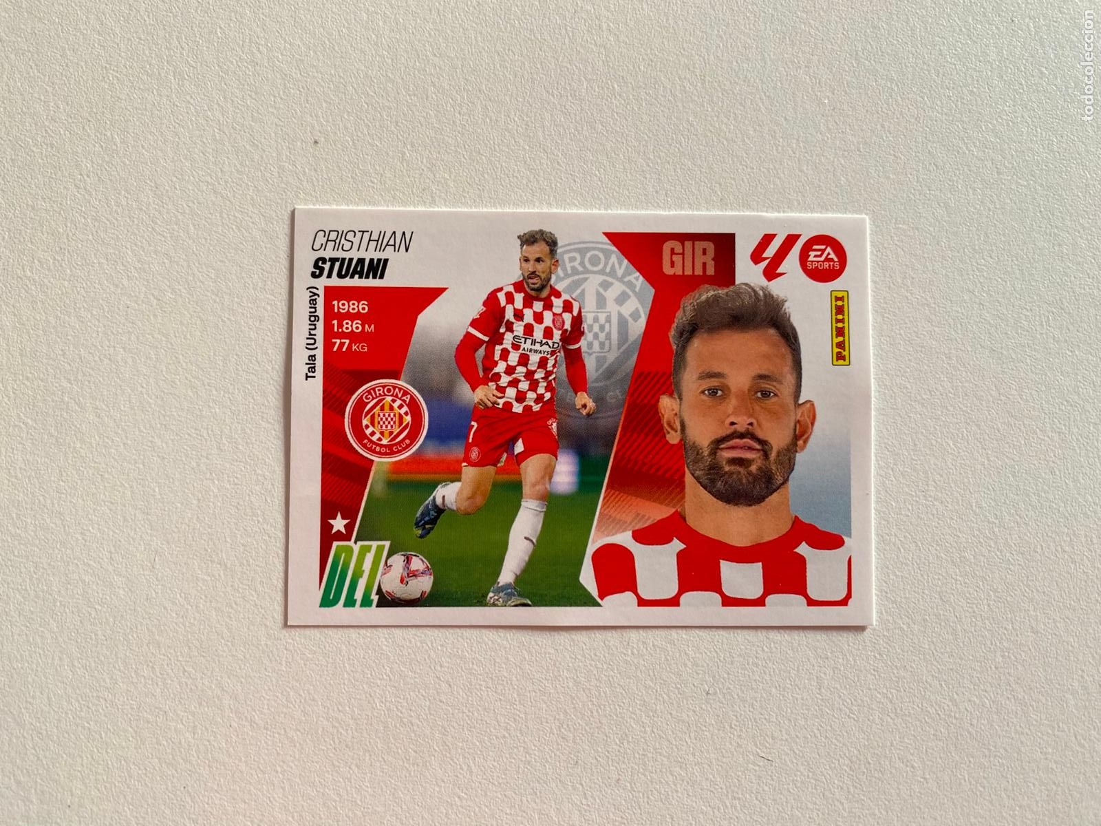 Cartes &agrave; collectionner de Football: LALIGA ESTE 2025 2026 EA SPORTS 25 26 ALBUM PANINI LIGA N 19 GIRONA FC STUANI