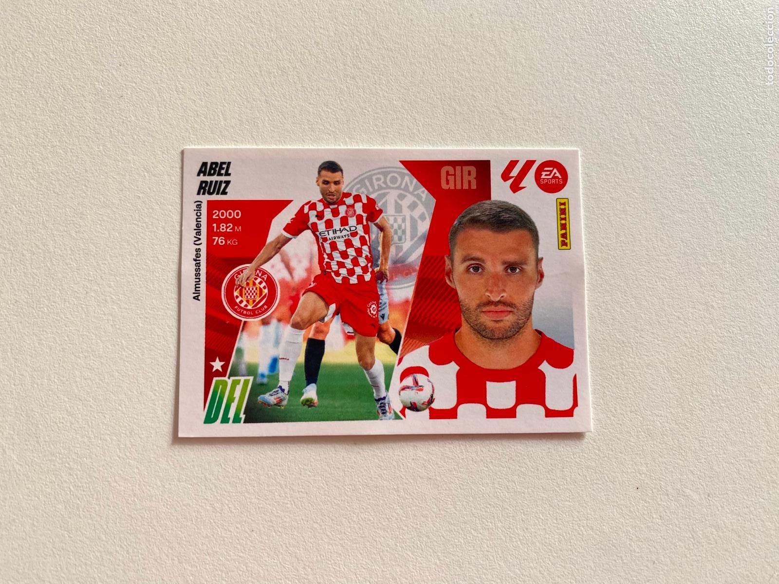 Cartes &agrave; collectionner de Football: LALIGA ESTE 2025 2026 EA SPORTS 25 26 ALBUM PANINI LIGA N 20A GIRONA FC ABEL RUIZ