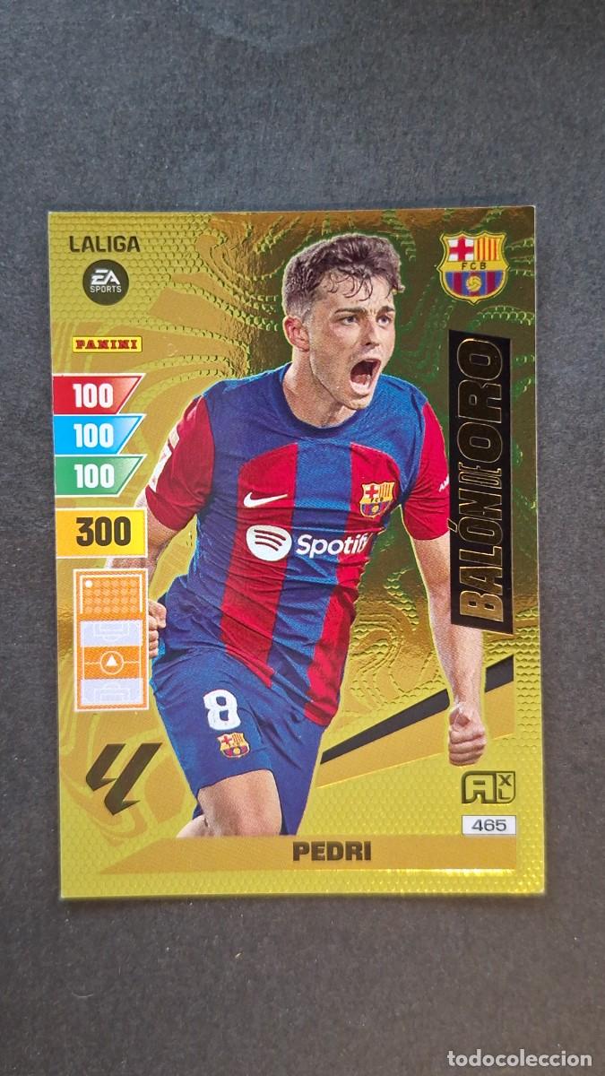 Cartes &agrave; collectionner de Football: L1 PEDRI F. C. BARCELONA BALON DE ORO 465 ADRENALYN XL LIGA 2023/2024 23 24 PANINI