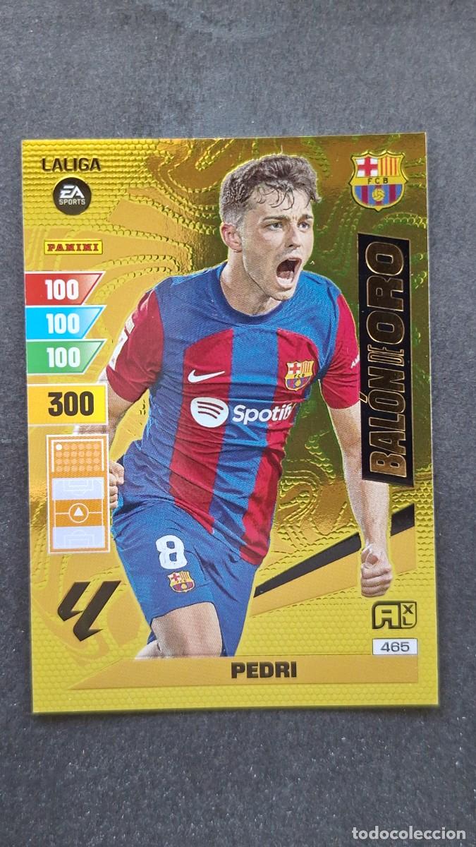 Cartes &agrave; collectionner de Football: L1 PEDRI F. C. BARCELONA BALON DE ORO 465 ADRENALYN XL LIGA 2023/2024 23 24 PANINI