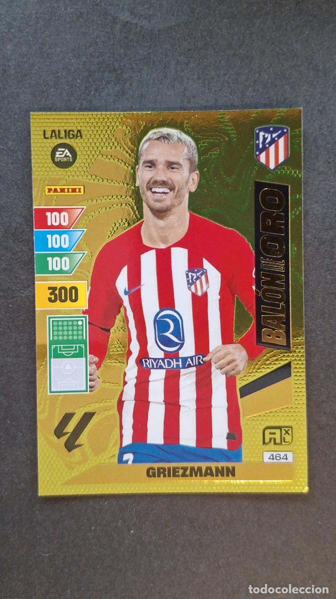 Cartes &agrave; collectionner de Football: L1 GRIEZMANN ATLETICO DE MADRID BALON DE ORO 464 ADRENALYN XL LIGA 2023/2024 23 24 PANINI