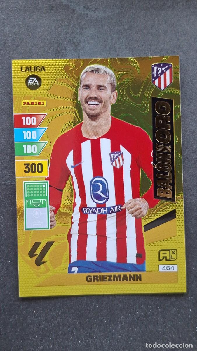 Cartes &agrave; collectionner de Football: L1 GRIEZMANN ATLETICO DE MADRID BALON DE ORO 464 ADRENALYN XL LIGA 2023/2024 23 24 PANINI
