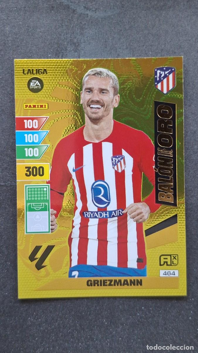 Cartes &agrave; collectionner de Football: L1 GRIEZMANN ATLETICO DE MADRID BALON DE ORO 464 ADRENALYN XL LIGA 2023/2024 23 24 PANINI