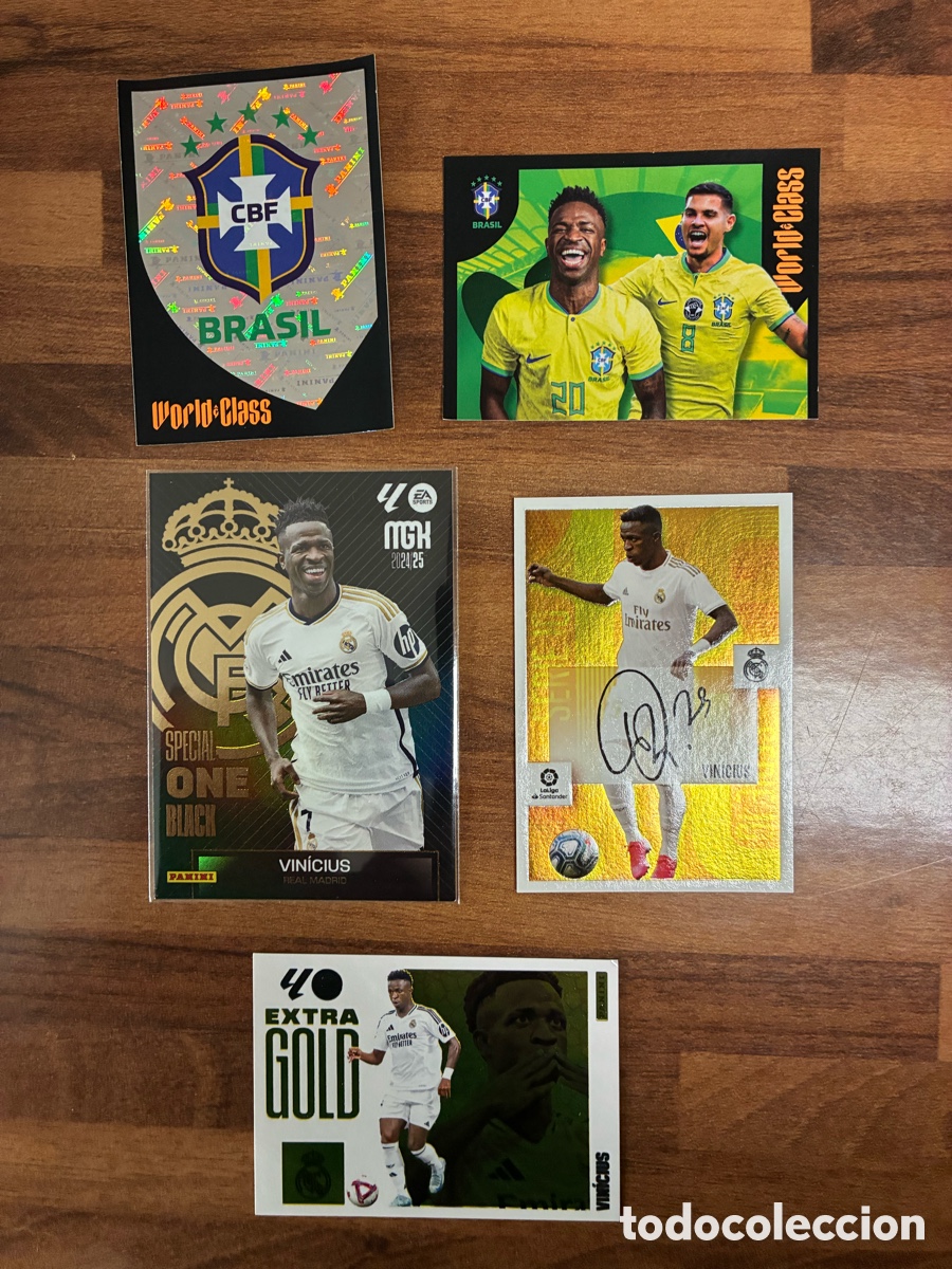 Cromos de F&uacute;tbol: Lote VINICIUS oportunidad