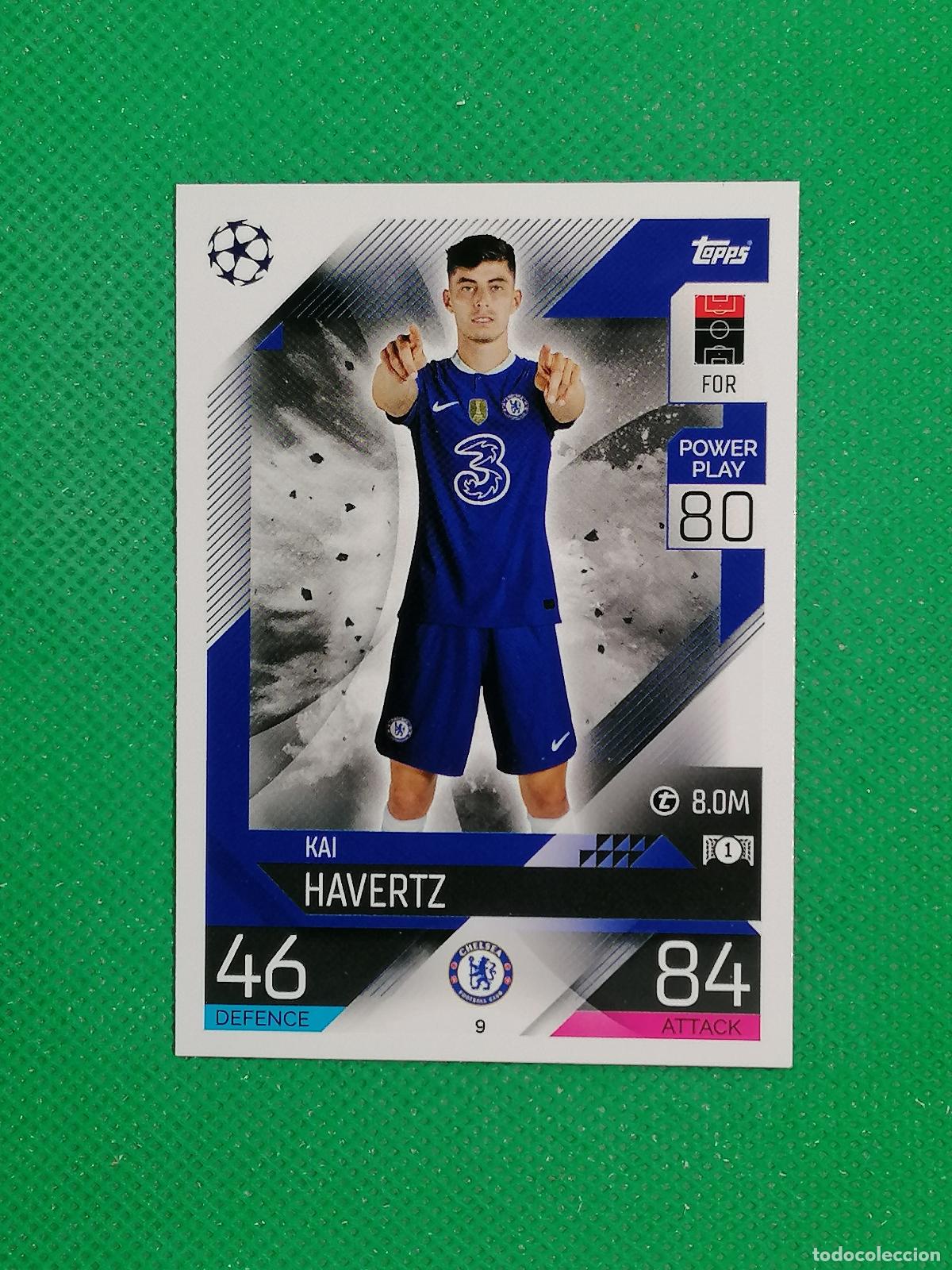 Cromos de F&uacute;tbol: 9 KAI HAVERTZ CHELSEA ⚽ TOPPS MATCH ATTAX CHAMPIONS 2022 2023 22 23 ⚽