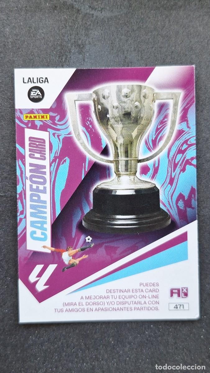 Cromos de F&uacute;tbol: L1 CAMPEON CARD 471 ADRENALYN XL LIGA 2023/2024 23 24 PANINI