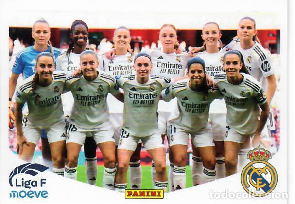 Cromos de F&uacute;tbol: CROMO PANINI LIGA FEMENINA F 2025-26 (25 - 26) - N&ordm; 263 - PLANTILLA - REAL MADRID