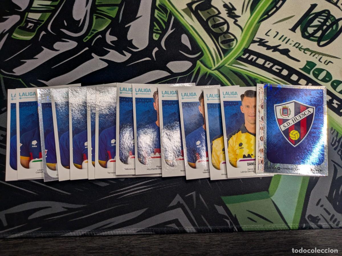 Cromos de F&uacute;tbol: Lote 15 cromos SD Huesca - Liga Hypermotion 2025/26 - Panini - Sin pegar