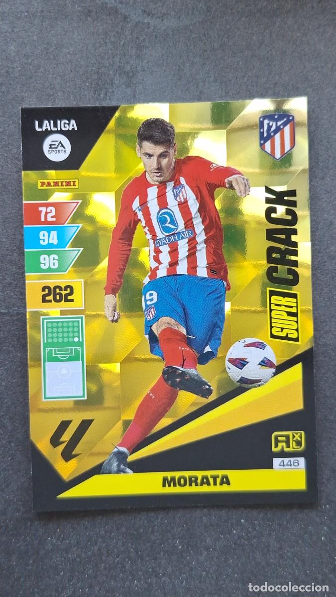Cartes &agrave; collectionner de Football: L1 MORATA ATLETICO DE MADRID 446 SUPER CRACK ADRENALYN XL LIGA 2023/2024 23 24 PANINI