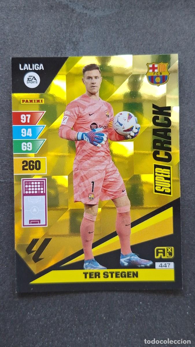 Cromos de F&uacute;tbol: L1 TER STEGEN F. C. BARCELONA 447 SUPER CRACK ADRENALYN XL LIGA 2023/2024 23 24 PANINI