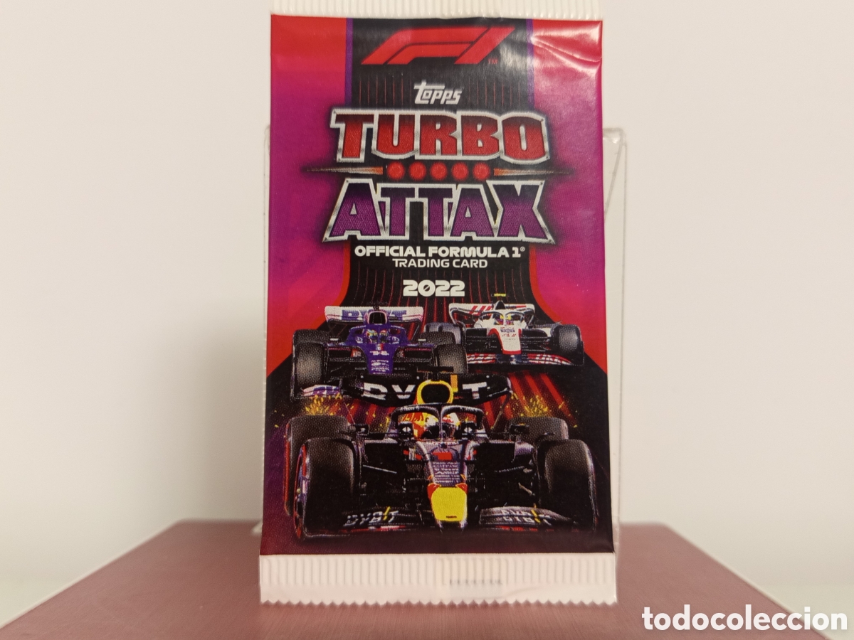 Cromos de F&uacute;tbol: ❇️ SOBRE TURBO ATTAX 22 2022 TOPPS FORMULA 1 SIN ABRIR ❇️