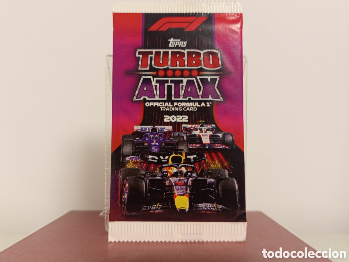 Cromos de F&uacute;tbol: ❇️ SOBRE TURBO ATTAX 22 2022 TOPPS FORMULA 1 SIN ABRIR ❇️