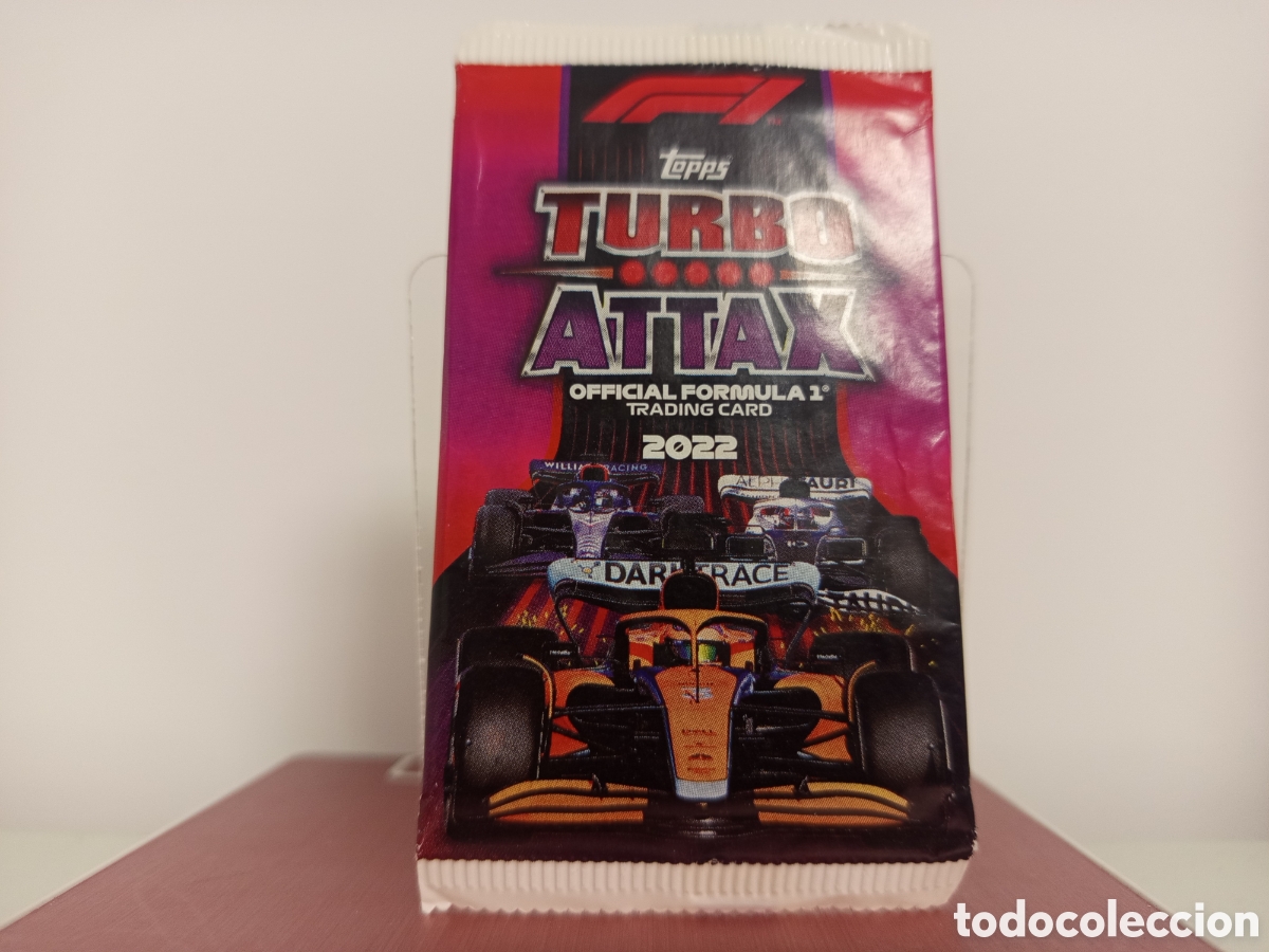 Cromos de F&uacute;tbol: ❇️ SOBRE TURBO ATTAX 22 2022 TOPPS FORMULA 1 SIN ABRIR ❇️