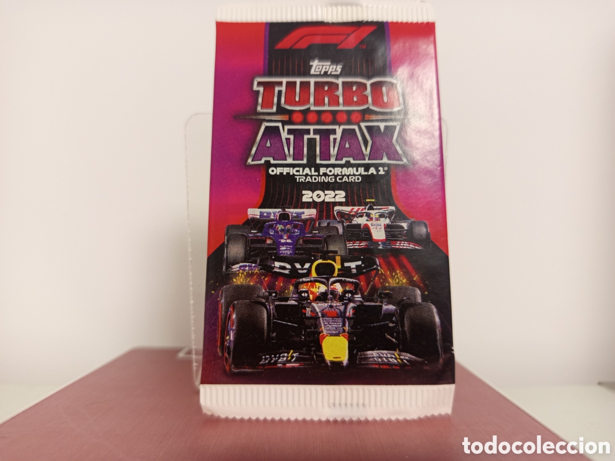 Cromos de F&uacute;tbol: ❇️ SOBRE TURBO ATTAX 22 2022 TOPPS FORMULA 1 SIN ABRIR ❇️