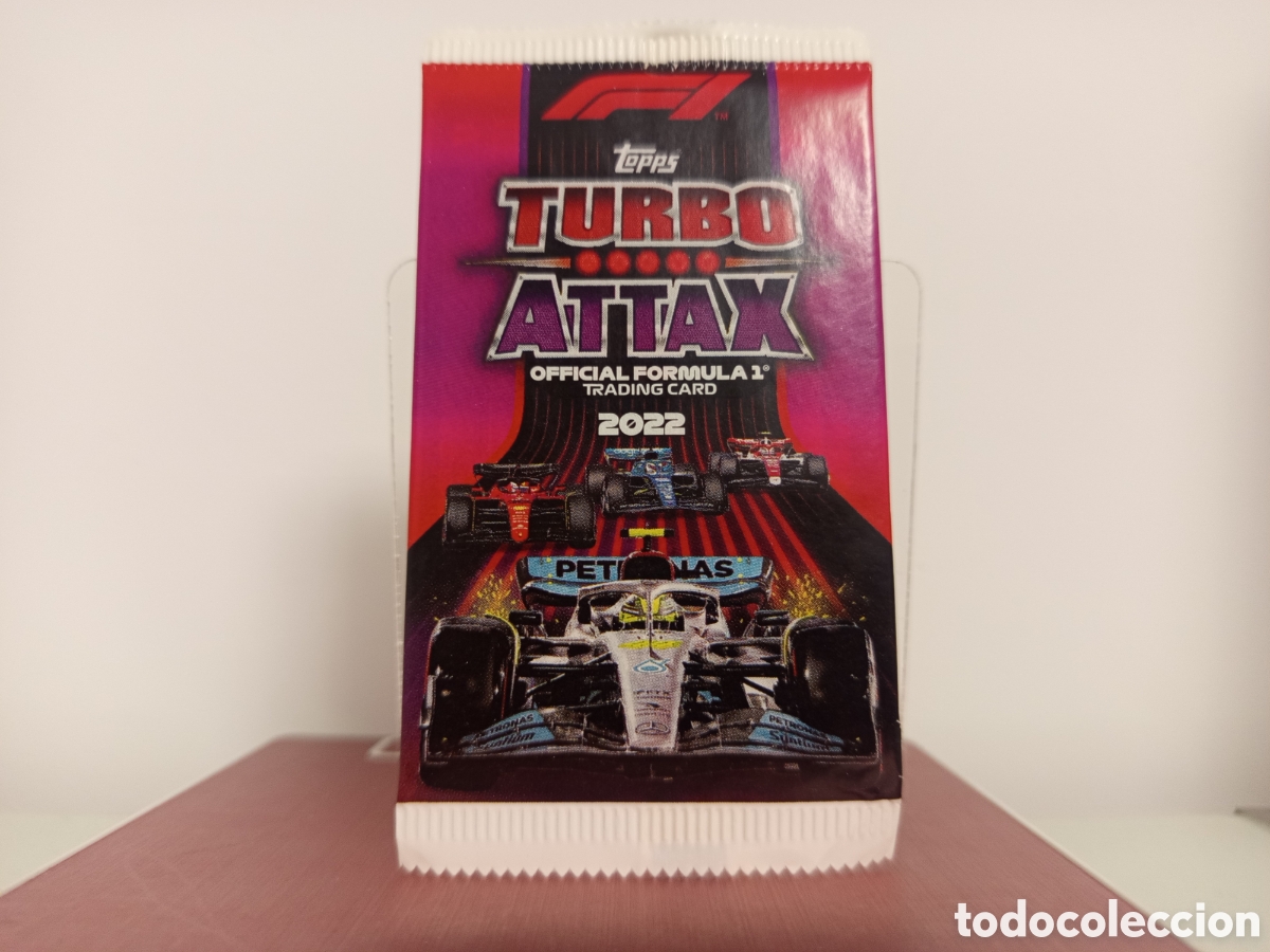 Cromos de F&uacute;tbol: ❇️ SOBRE TURBO ATTAX 22 2022 TOPPS FORMULA 1 SIN ABRIR ❇️