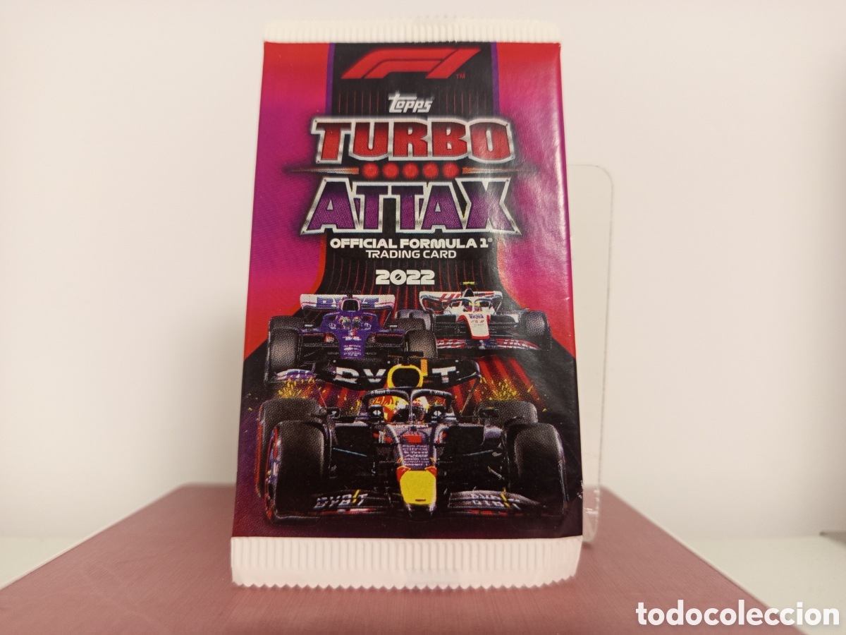 Cromos de F&uacute;tbol: ❇️ SOBRE TURBO ATTAX 22 2022 TOPPS FORMULA 1 SIN ABRIR ❇️