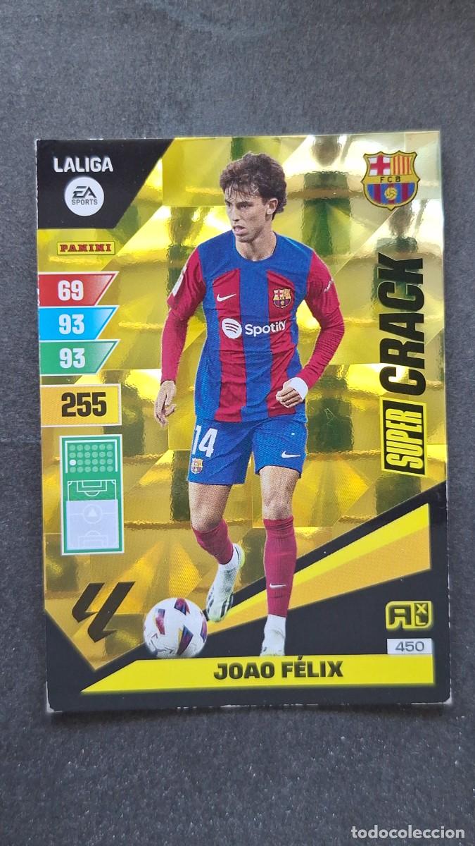 Cromos de F&uacute;tbol: L1 JOAO FELIX F. C. BARCELONA 450 SUPER CRACK ADRENALYN XL LIGA 2023/2024 23 24 PANINI