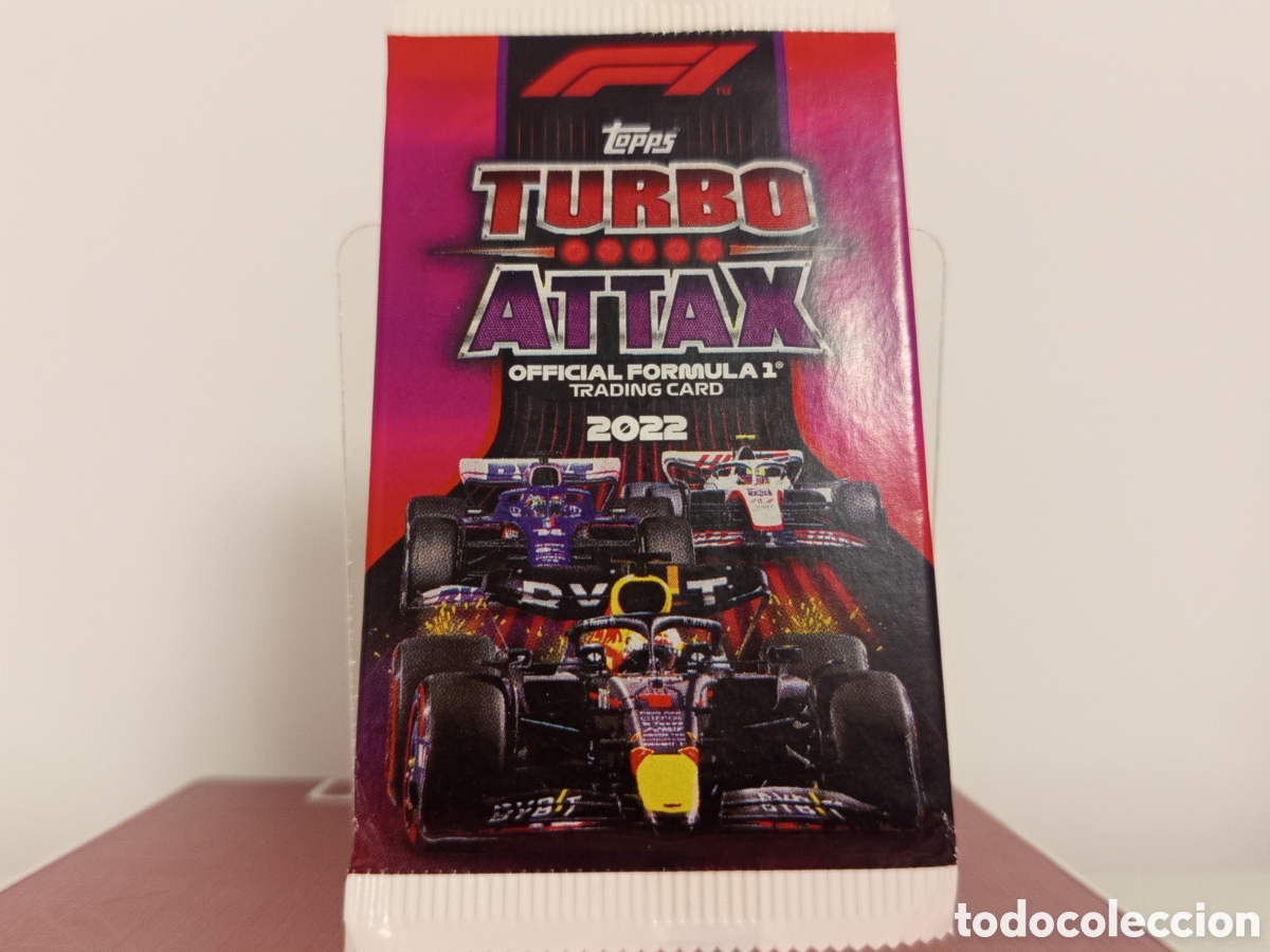 Cromos de F&uacute;tbol: ❇️ SOBRE TURBO ATTAX 22 2022 TOPPS FORMULA 1 SIN ABRIR ❇️
