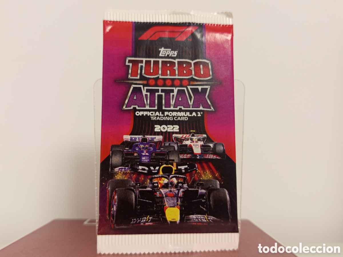 Cromos de F&uacute;tbol: ❇️ SOBRE TURBO ATTAX 22 2022 TOPPS FORMULA 1 SIN ABRIR ❇️