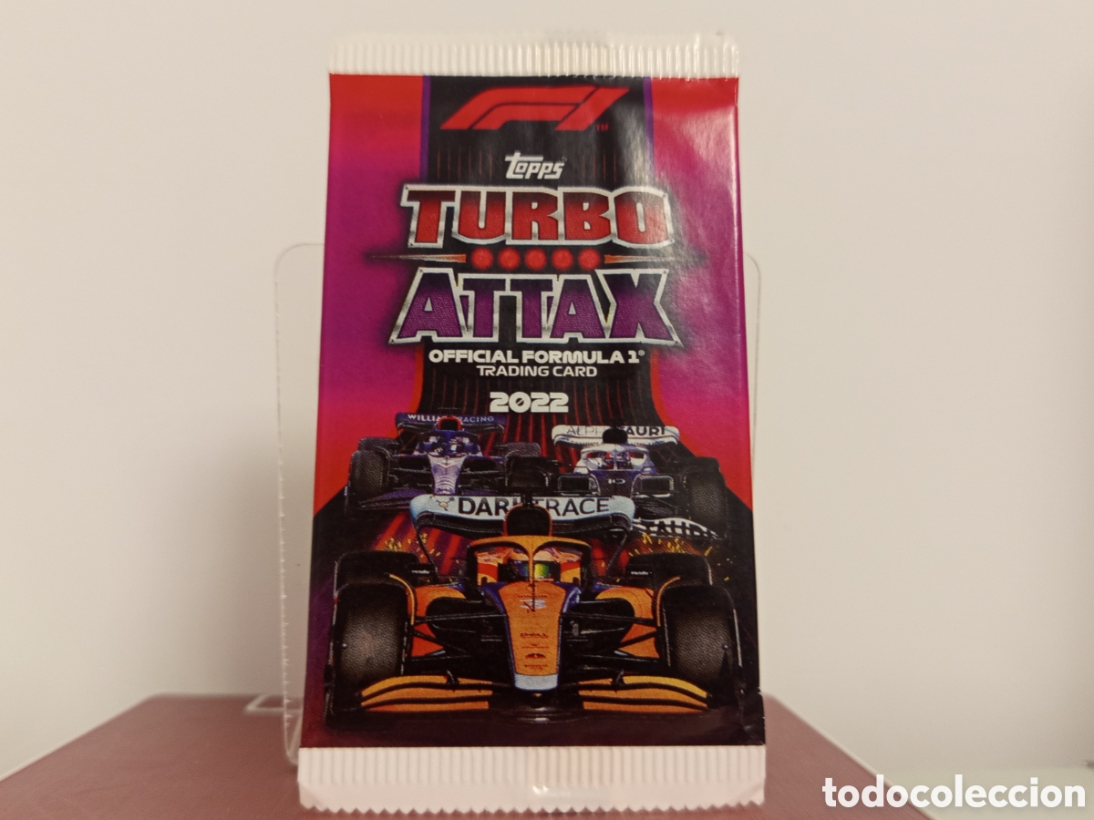 Cromos de F&uacute;tbol: ❇️ SOBRE TURBO ATTAX 22 2022 TOPPS FORMULA 1 SIN ABRIR ❇️