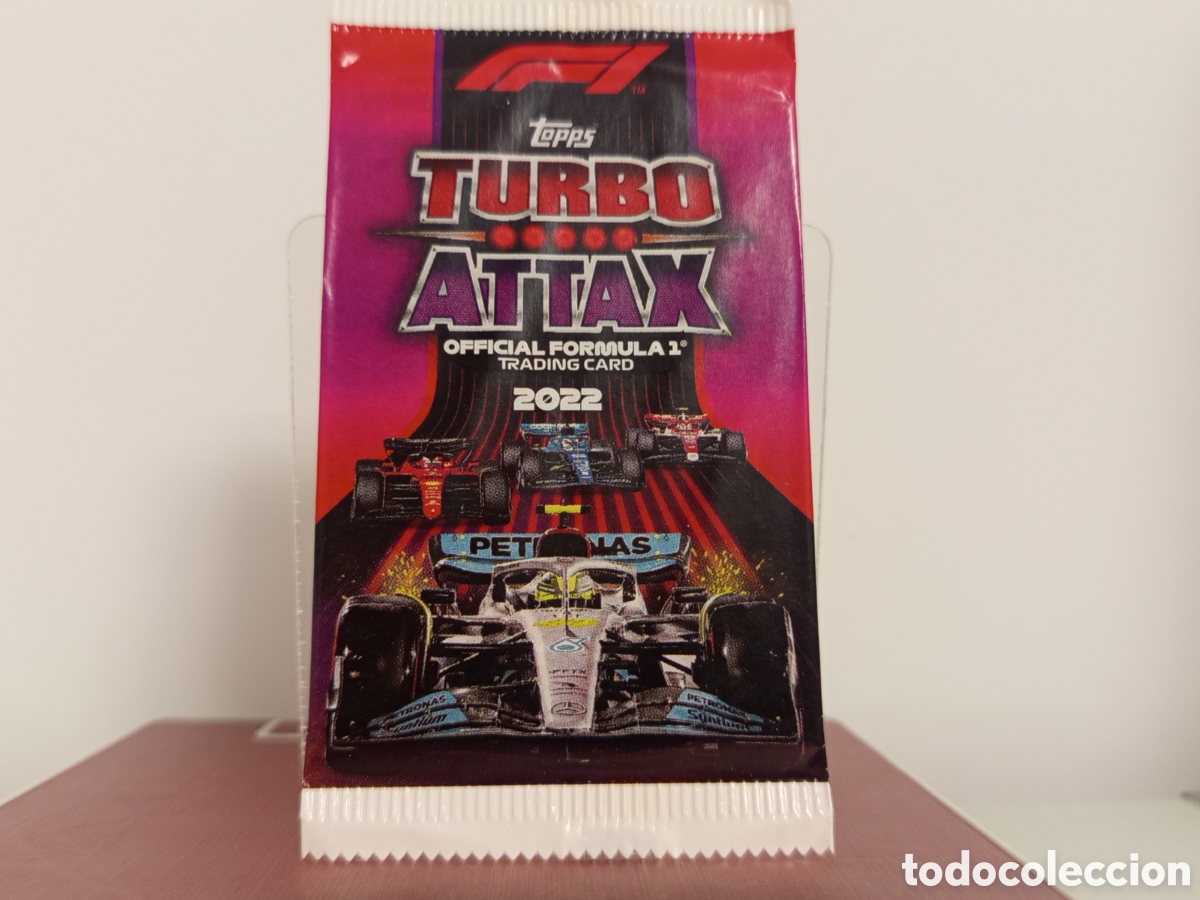 Figurine di Calcio: ❇️ SOBRE TURBO ATTAX 22 2022 TOPPS FORMULA 1 SIN ABRIR ❇️