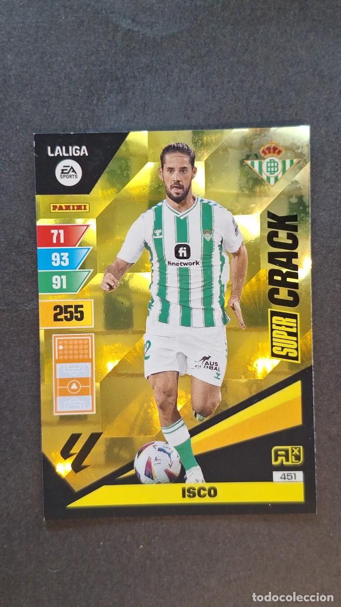 Cromos de F&uacute;tbol: L1 ISCO REAL BETIS BALOMPIE 451 SUPER CRACK ADRENALYN XL LIGA 2023/2024 23 24 PANINI