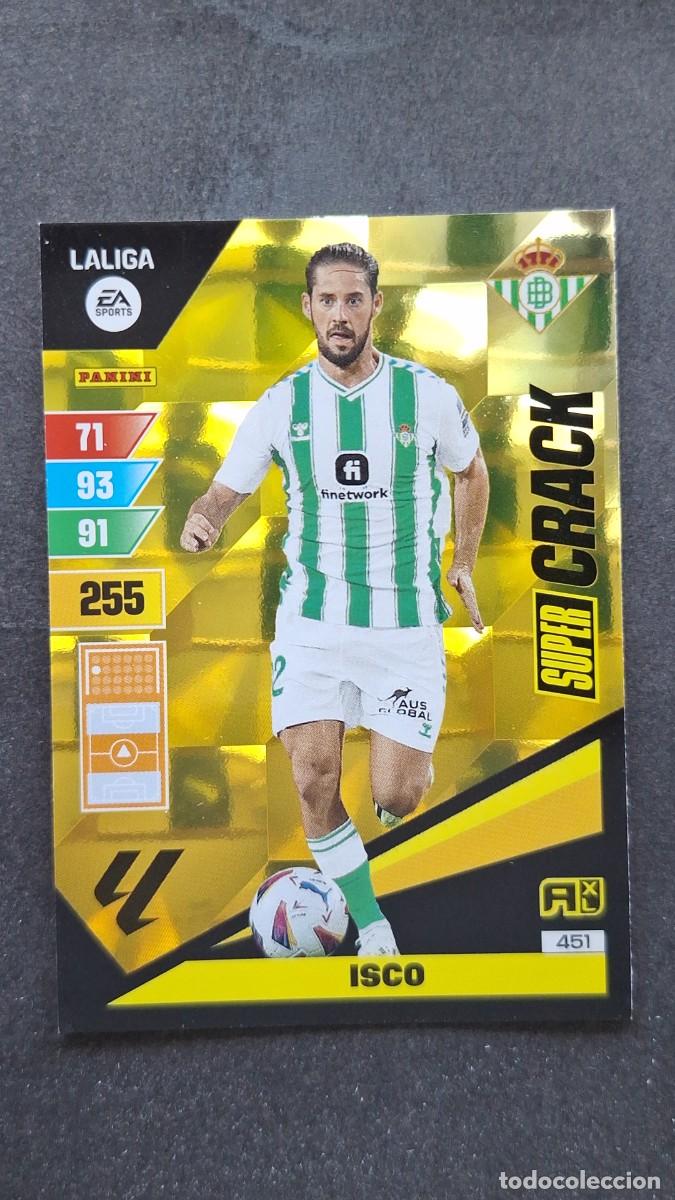 Cromos de F&uacute;tbol: L1 ISCO REAL BETIS BALOMPIE 451 SUPER CRACK ADRENALYN XL LIGA 2023/2024 23 24 PANINI