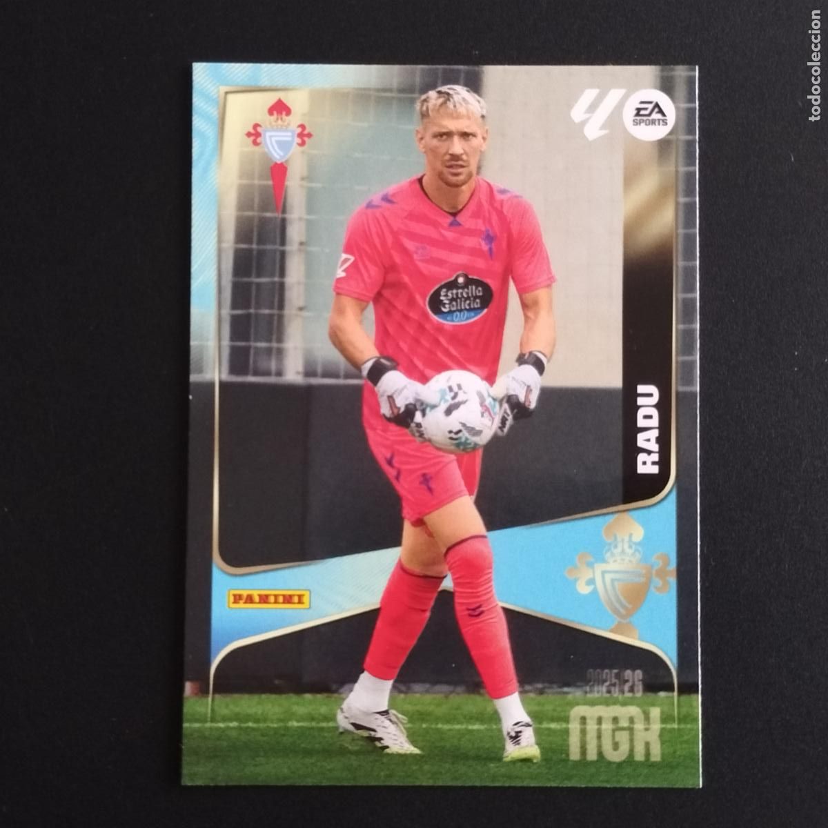 Cromos de F&uacute;tbol: MGK 110 RADU CELTA VIGO CROMOS ALBUM MEGACRACKS LIGA FUTBOL 2025 2026 25 26
