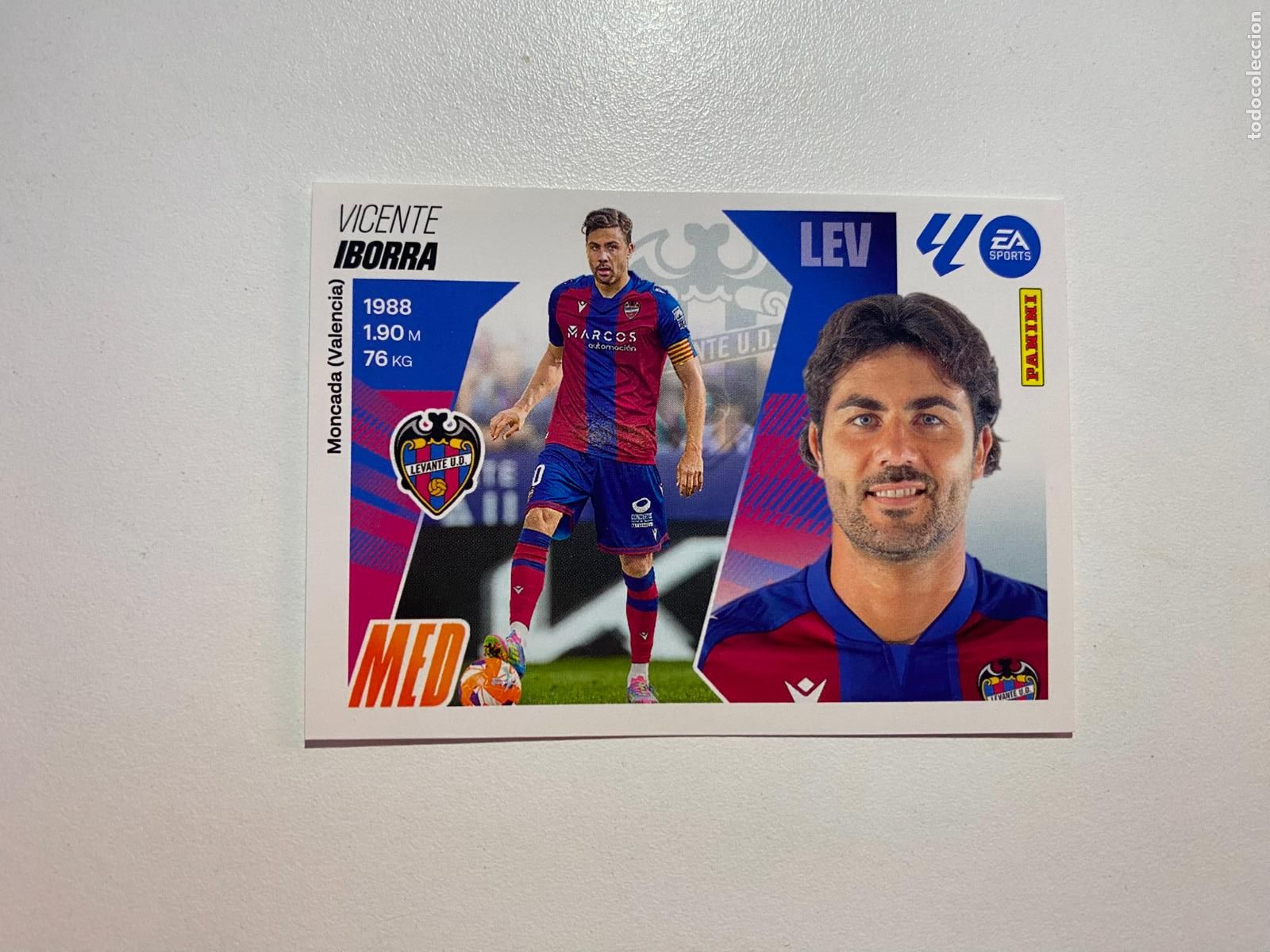 Football Stickers: LALIGA ESTE 2025 2026 EA SPORTS 25 26 ALBUM PANINI LIGA N 11 UD LEVANTE IBORRA