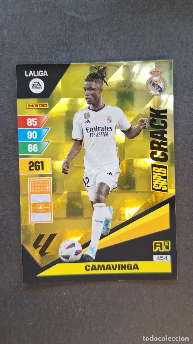 Football Stickers: L1 CAMAVINGA REAL MADRID 454 SUPER CRACK ADRENALYN XL LIGA 2023/2024 23 24 PANINI