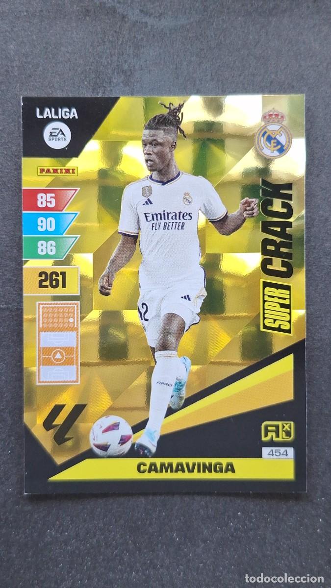 Football Stickers: L1 CAMAVINGA REAL MADRID 454 SUPER CRACK ADRENALYN XL LIGA 2023/2024 23 24 PANINI