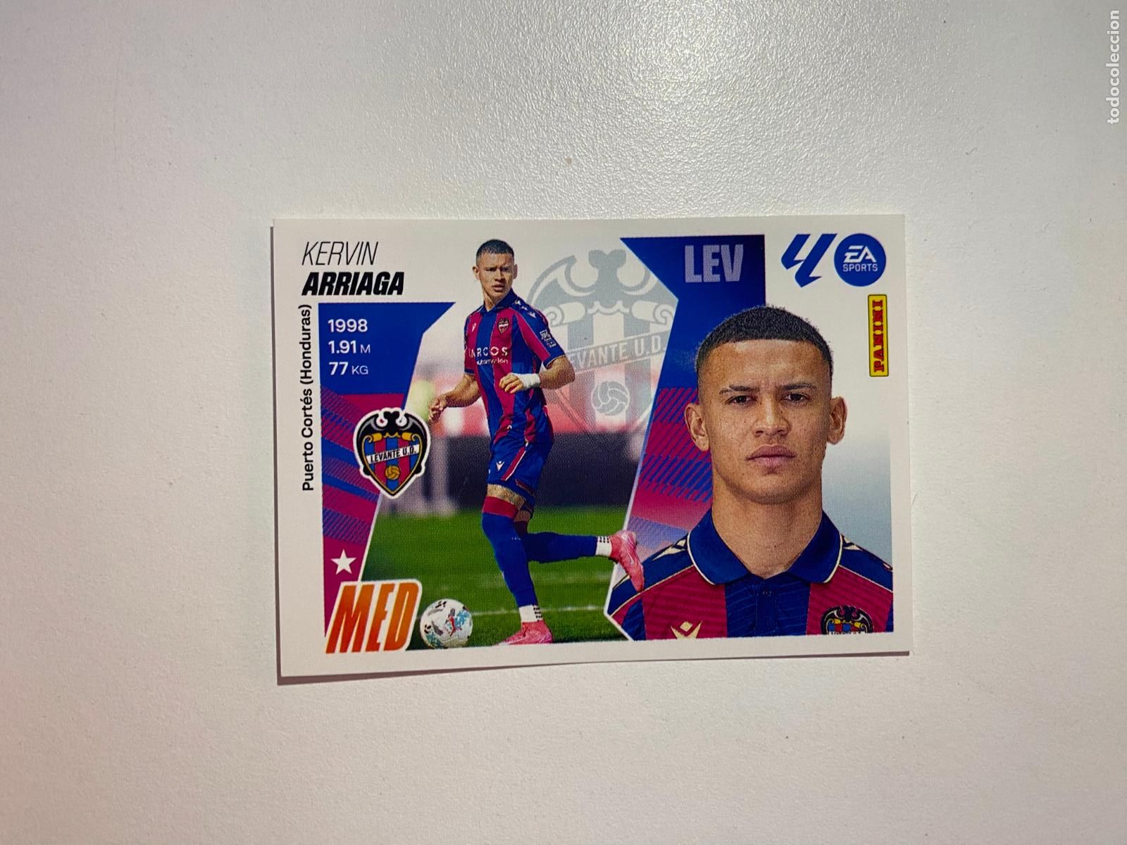 Football Stickers: LALIGA ESTE 2025 2026 EA SPORTS 25 26 ALBUM PANINI LIGA N 12 BIS UD LEVANTE ARRIAGA
