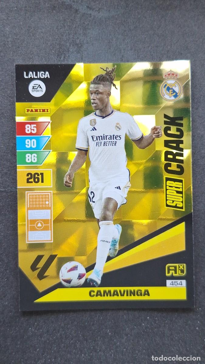 Football Stickers: L1 CAMAVINGA REAL MADRID 454 SUPER CRACK ADRENALYN XL LIGA 2023/2024 23 24 PANINI