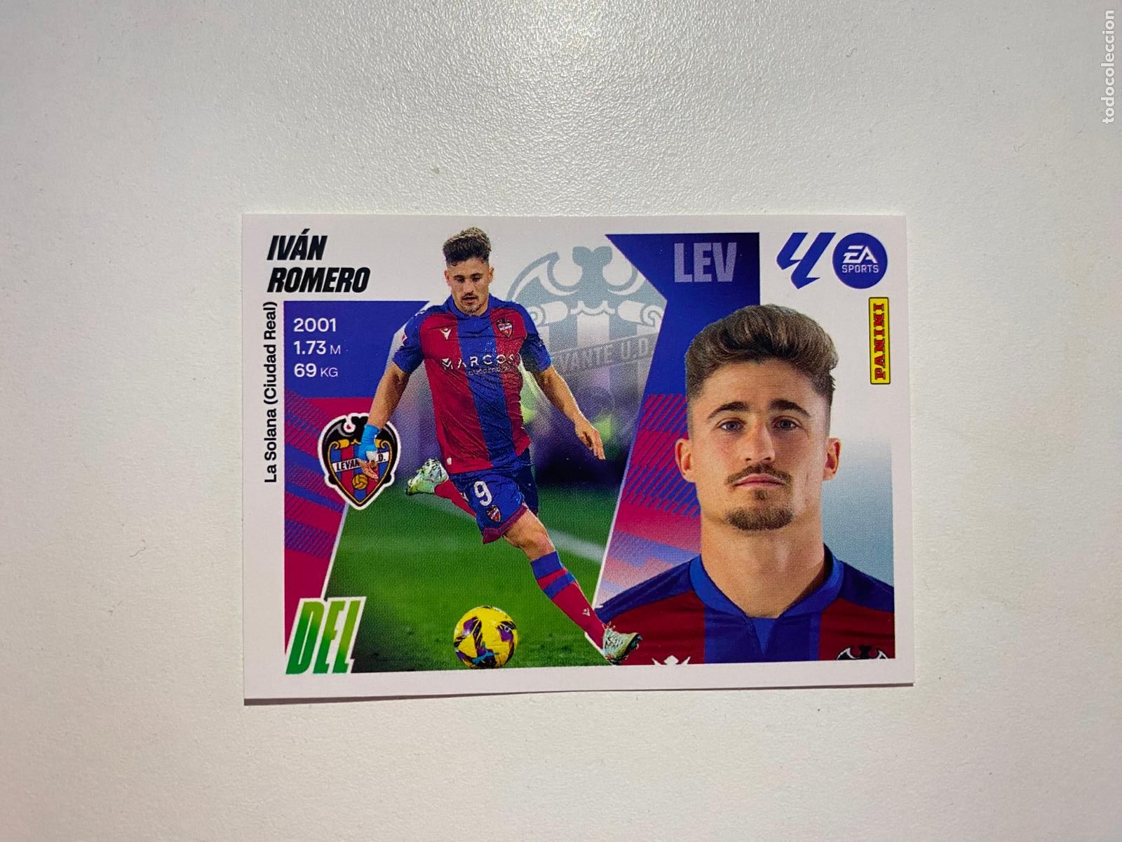 Figurine di Calcio: LALIGA ESTE 2025 2026 EA SPORTS 25 26 ALBUM PANINI LIGA N 17 UD LEVANTE IV&Aacute;N ROMERO