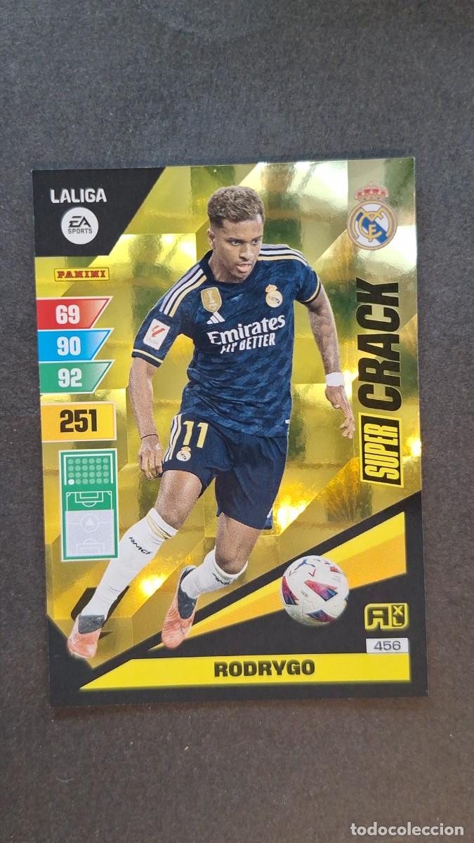 Cartes &agrave; collectionner de Football: L1 RODRYGO REAL MADRID 456 SUPER CRACK ADRENALYN XL LIGA 2023/2024 23 24 PANINI