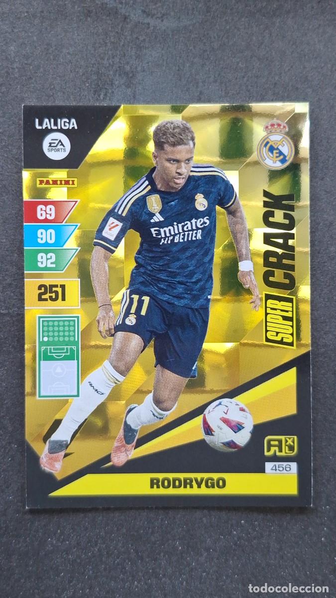 Cromos de F&uacute;tbol: L1 RODRYGO REAL MADRID 456 SUPER CRACK ADRENALYN XL LIGA 2023/2024 23 24 PANINI