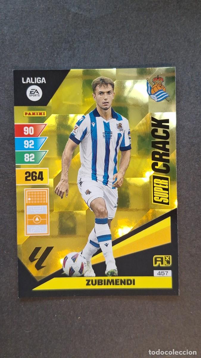 Cromos de F&uacute;tbol: L1 ZUBIMENDI REAL SOCIEDAD 457 SUPER CRACK ADRENALYN XL LIGA 2023/2024 23 24 PANINI
