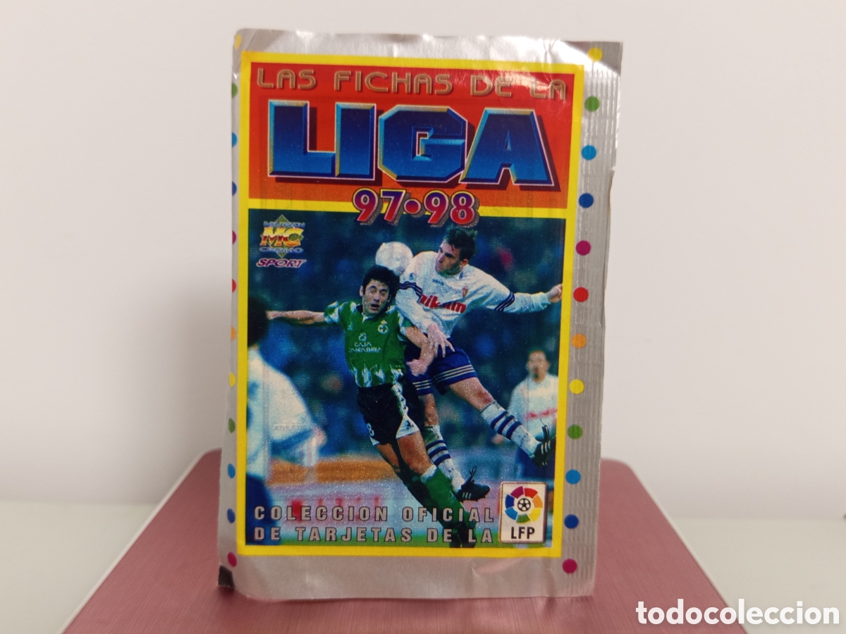 Cartes &agrave; collectionner de Football: ❇️ SOBRE ⚽ LAS FICHAS DE LA LIGA 97 98 1997 1998 MUNDICROMO LFP SIN ABRIR ❇️