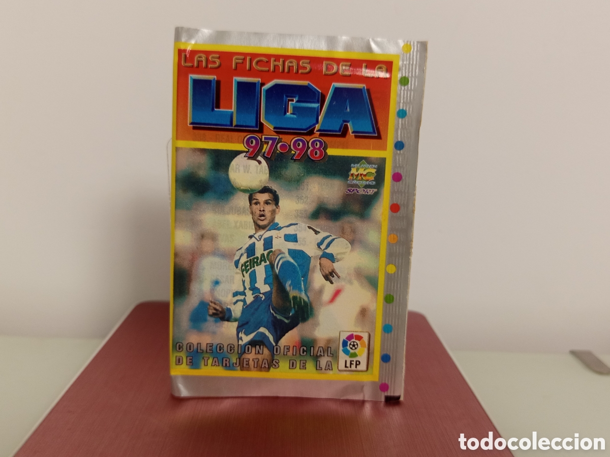 Cartes &agrave; collectionner de Football: ❇️ SOBRE ⚽ LAS FICHAS DE LA LIGA 97 98 1997 1998 MUNDICROMO LFP SIN ABRIR ❇️