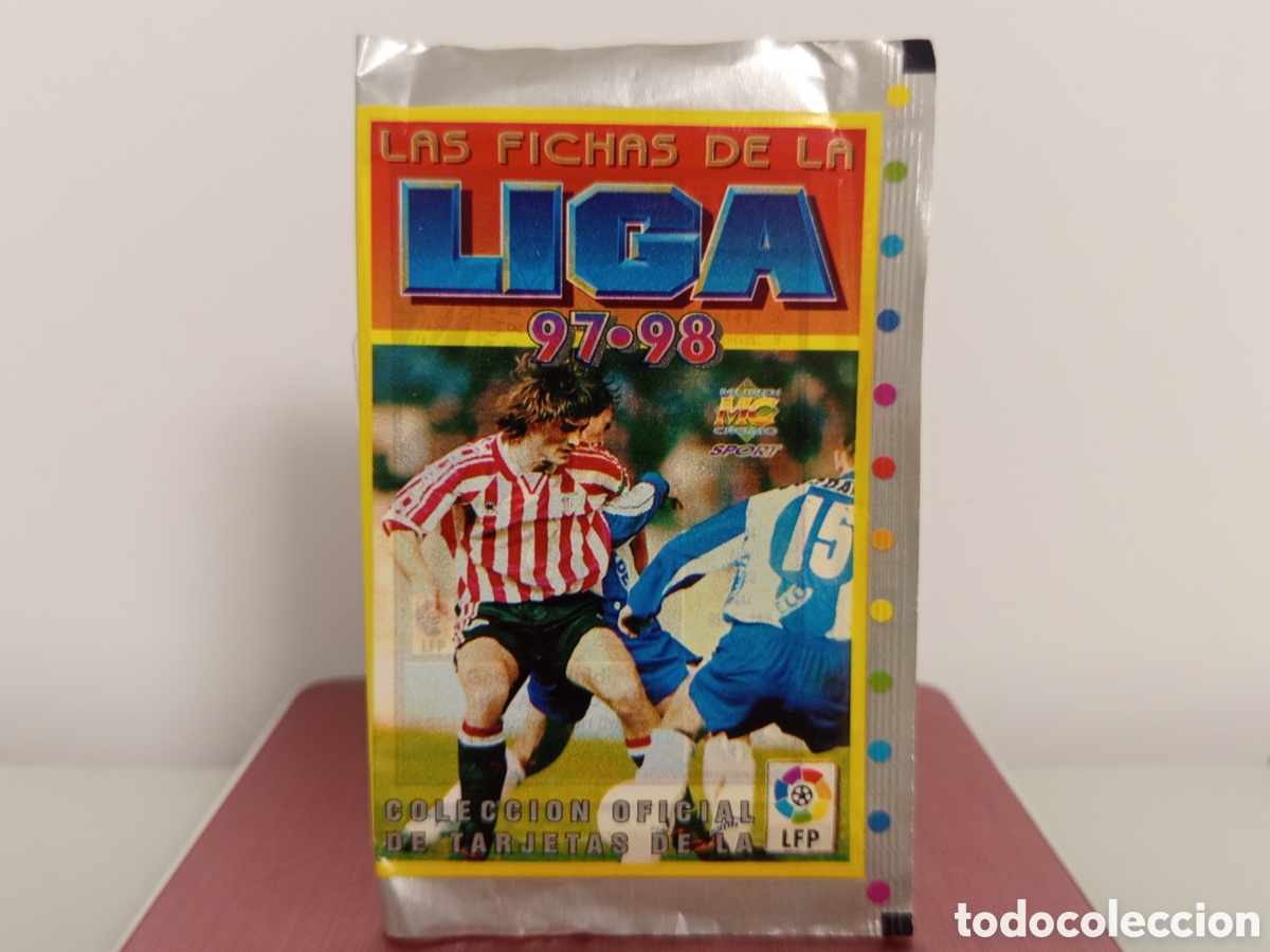 Cartes &agrave; collectionner de Football: ❇️ SOBRE ⚽ LAS FICHAS DE LA LIGA 97 98 1997 1998 MUNDICROMO LFP SIN ABRIR ❇️