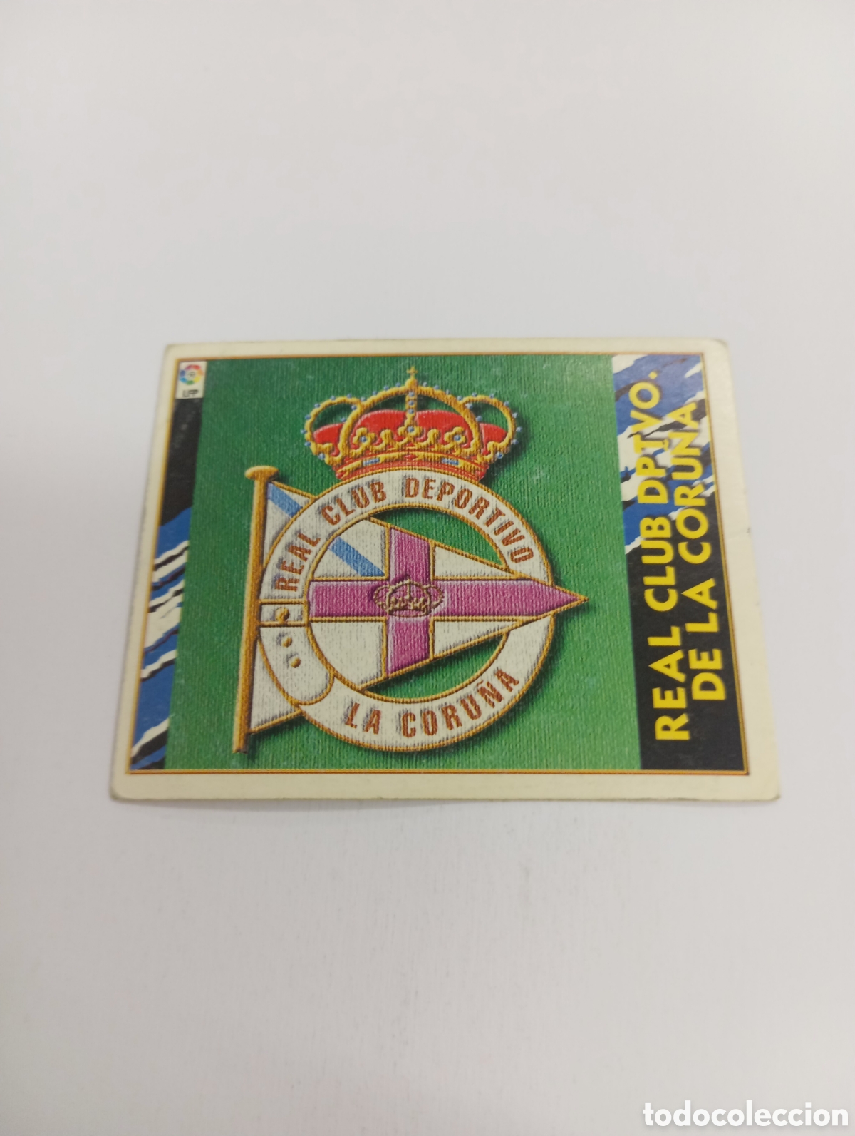 Cromos de F&uacute;tbol: ESCUDO Deportivo Liga Este 1997 1998 NUEVO SIN PEGAR 97 98