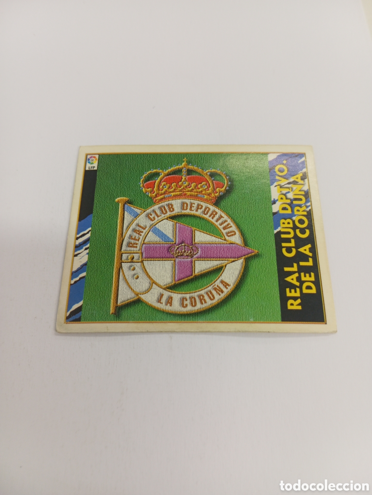 Cromos de F&uacute;tbol: ESCUDO Deportivo Liga Este 1997 1998 NUEVO SIN PEGAR 97 98