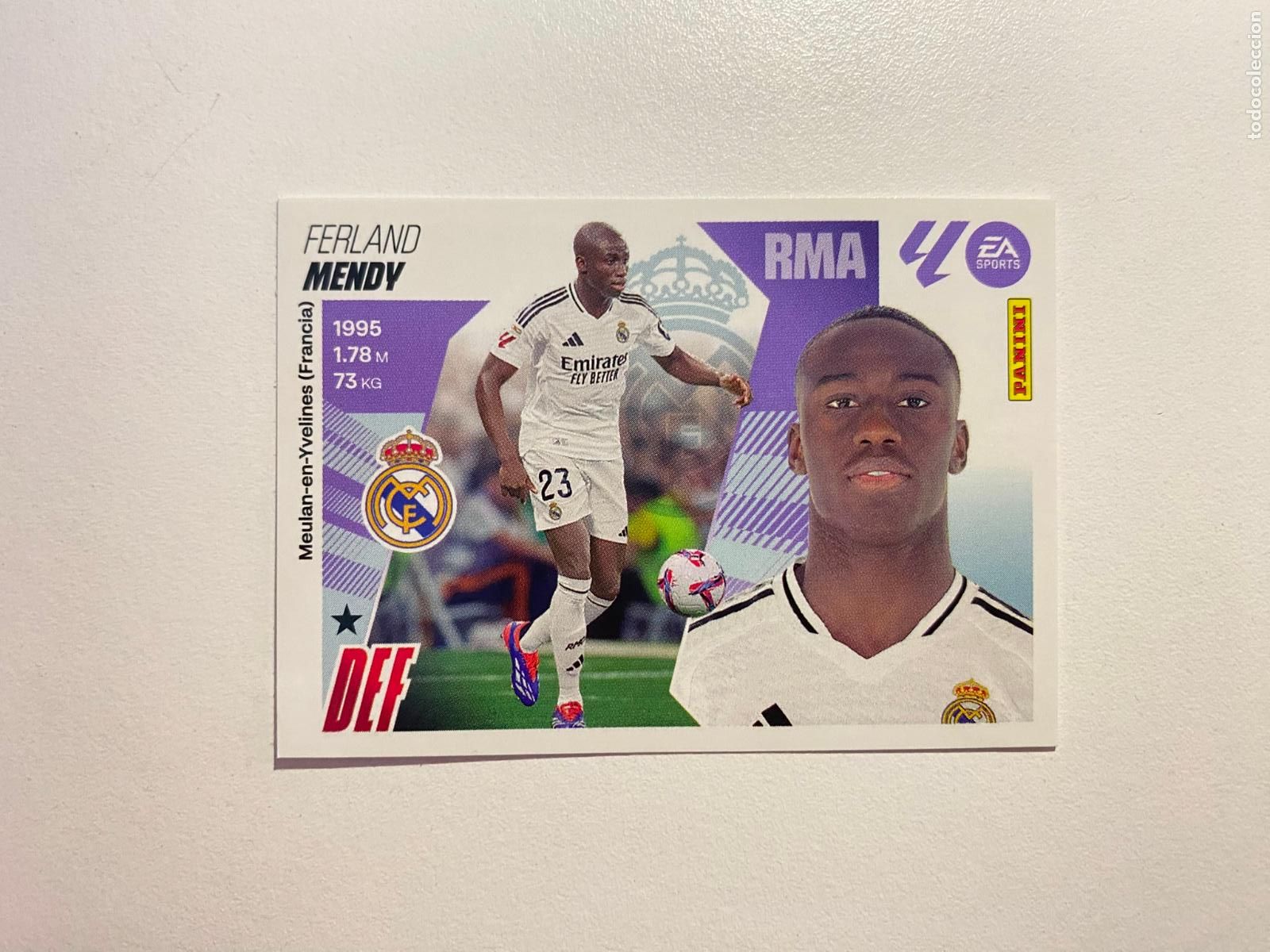 Figurine di Calcio: LALIGA ESTE 2025 2026 EA SPORTS 25 26 ALBUM PANINI LIGA N 10A REAL MADRID MENDY